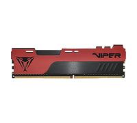 Patriot Memory Viper Elite II DDR4 3200 32GB (1x32GB) C18 Modulo de Memoria Gaming de Alto Rendimiento RAM XMP 2.0 Negro/Rojo