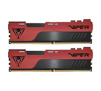 Patriot Memory Viper Elite II DDR4 3200 64GB (2x32GB) C18 Kit de Memoria Gamind de Alto RendimientoRAM XMP 2.0 Negro/Rojo