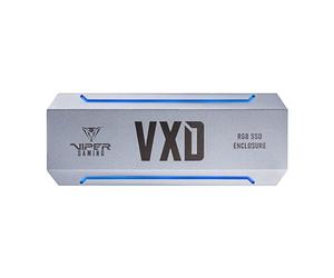 Patriot Memory Viper Gaming VXD M.2 PCIe RGB Carcasa SSD - USB 3.2 Gen 2 para SSD Tamaño 2230/2242/2260/2280
