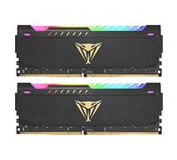 Patriot Memory Viper Steel DDR4 3600 MHz 32GB (2x16GB) C20 Kit LED RGB de Memoria Alto Rendimiento Gris