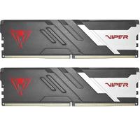 Memoria RAM Patriot Viper Venom PVV564G600C30K 64GB 2x32GB DDR5 4800MHz CL40 AMD EXPO Intel XMP Negro Rojo Plata