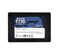 Patriot P210 SSD 128GB SATA III Disco Sólido Interno 2.5" - P210S128G25 | Factor de forma: 6,3 cm; Interfaz: SATA 3.