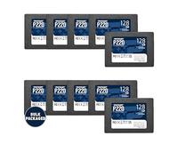 Patriot P220 128GB SATA 3 2.5 pulgadas SSD a granel, paquete de 10 unidades | Factor de forma: 2.5 pulgadas; Interfaz: SATA 3; Paquete: Paquete de 10 unidades.