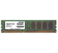 Patriot PSD38G13332 Signature 8GB CL9 PC3-10600 1333MHz DIMM 8 DDR3 1333 Memoria Interna para computadora