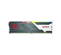 Patriot PVVR516G56C36 - Módulo de Memoria RAM DDR5 16GB 5600MHz Viper Venom RGB, Intel XMP 3.0, DIMM 288-pin, Negro/Blanco, 1x16GB