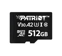 Patriot Serie VX 512GB Micro SDXC V30 A2 UHS-I U3 Tarjeta de Memoria 4K UHD - PSF512GVX32MCX