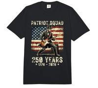 Patriot Squad Abraham Lincoln Guitarra Bandera de Estados Unidos 250 años Comfort Colors Adult Heavyweight T-Shirt