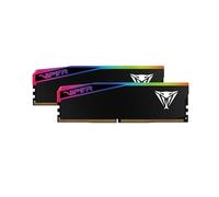 Patriot Viper Elite 5 Ultra Gaming RGB DDR5 RAM 96GB (2X48GB) 6000MT/s CL28 1.4v UDIMM Desktop Gaming Memory Kit Compatible with Intel XMP AMD Expo - VEUR596G6028K