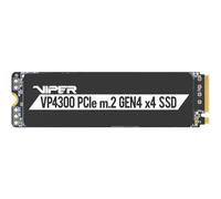 Patriot Viper VP4300 Unidad de Estado sólido SSD de 2TB NVMe M.2 de Alta Velocidad Gen 4 PCIe x4 - VP4300-2TBM28H - Velocidad de Lectura hasta 7400 MB/s y Escritura de 6800 MB/s
