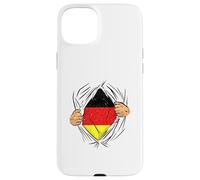 Patriota Alemán Superhéroe Héroe Bandera Alemana Carcasa para iPhone 15 Plus