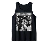 Patriota Último Día De Escuela Vacaciones De Verano Divertido Meme Selfie Camiseta sin Mangas