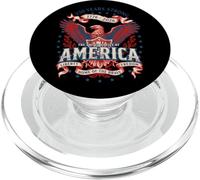 Patriotic 250 Vintage 4 de Julio de 2026 EE. UU. - Orgullosa Historia de EE. UU PopSockets PopGrip para MagSafe