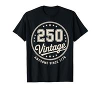 Patriotic 250 Vintage 4 de Julio de 2026 USA - USA Retro Camiseta