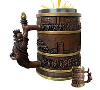 Patriotic 250th - US Themed Drinkware for Daily Use | Ceramic Style Water Mug with Mug 300ml Travel Cup, Patriotic Drink Cup for Home Office Camping Picnic Hotel Juice Beverage Lovers