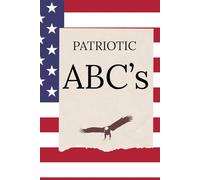Patriotic ABC's Coloring Book For Children Education