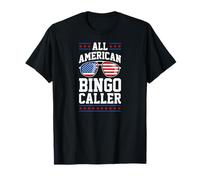 Patriotic All American Bingo Caller USA 4 de julio American Camiseta