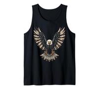 Patriotic American Flag Bald Eagle USA Pride 4th of July Camiseta sin Mangas