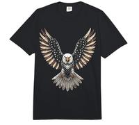 Patriotic American Flag Bald Eagle USA Pride 4th of July Comfort Colors Adult Heavyweight T-Shirt
