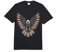 Patriotic American Flag Bald Eagle USA Pride 4th of July Comfort Colors Adult Heavyweight T-Shirt