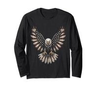 Patriotic American Flag Bald Eagle USA Pride 4th of July Manga Larga