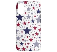 Patriotic American Flag Stars 4th of July Carcasa para iPhone 16