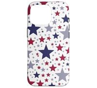 Patriotic American Flag Stars 4th of July Carcasa para iPhone 16 Pro