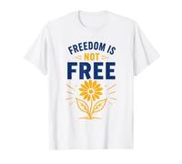 Patriotic Americans Quote Simple Freedom Is Not Free Camiseta
