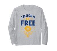 Patriotic Americans Quote Simple Freedom Is Not Free Manga Larga