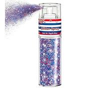 Patriotic Body Glitter | Red White Blue Sparkling Quick Dry Face Hair Glitters Gel | Festival Makeup Cosmetic Shine | Waterproof Party Glow Body Glitter for Women Men Adults Family Friends Celebration