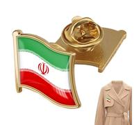 Patriotic Brooch - Metal Symbolic Collectible Women | Patriotic Pattern Brooch Pin for Lapel, Collar, Denim Jackets, Sweaters, Hats, Scarves, Bags, Gathering, Party, Bar, Holiday Use