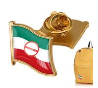 Patriotic Brooch - Metal Symbolic Collectible Women | Patriotic Pattern Brooch Pin for Lapel, Collar, Denim Jackets, Sweaters, Hats, Scarves, Bags, Gathering, Party, Bar, Holiday Use