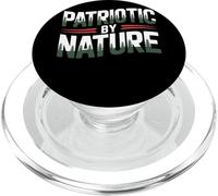 Patriotic by Nature 4 de Julio Camping PopSockets PopGrip para MagSafe