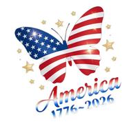 Patriotic Car Window Stickers - American 250th anniversry Car Stickers