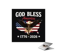 Patriotic Eagle Decal - Car Window Sticker for America | 250th Theme Vinyl Decoration for Sedan SUV RV Hood Insulated Cup Laptop Helmet Outdoor Automotive Accessories