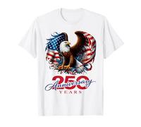 Patriotic Eagle Freedom USA Independence 250 Aniversario Camiseta