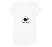 Patriotic Eagle Spirit American Pride - Gráfico para Hombre Camiseta, Niñas, Blanco, L