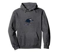 Patriotic Eagle Spirit American Pride - Gráfico para Hombre Sudadera con Capucha, Unisex para Adultos, Jaspeado Oscuro, XXL