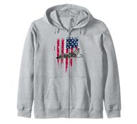 Patriotic F-4 Phantom The Mcdonnell Douglas America - Camiseta con la Bandera Sudadera con Capucha