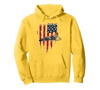Patriotic F-4 Phantom The Mcdonnell Douglas America - Camiseta con la Bandera Sudadera con Capucha