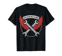 Patriotic Freedom Mechanic USA Pride 4th July Camiseta