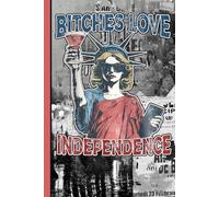 Patriotic Freedom Notebook: Retro Statue of Liberty Cocktail Art, 4th of July Journal for Women, College Students, and Independence Day Fans