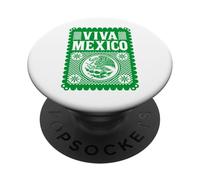 Patriotic Mexican Independence Day, Cactus Mexico Fiesta PopSockets PopGrip Adhesivo