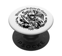 Patriotic Mexican Roots Matching Family Vacation Souvenirs PopSockets PopGrip Adhesivo