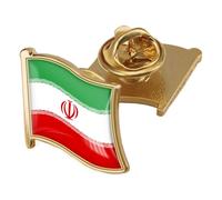 Patriotic Pin - Decorative Brooch for Party Outfits | Metal Keepsake with Classic Design, Fashionable Lapel Accessory, Portable Jewelry Item with & Secure Fastening for Denim, Co