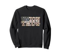 Patriotic Retro USA American Flag Union Rep Union Thug Sudadera