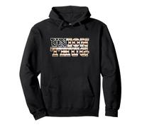Patriotic Retro USA American Flag Union Rep Union Thug Sudadera con Capucha