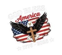 Patriotic Stickers for Cars US 250th Anniversaries Auto Decal