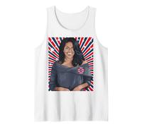 Patriótica Michelle Obama Mujeres Historia Mes Amor Motivación Camiseta sin Mangas