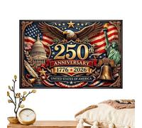 Patrióticos 1000 Piezas | desafiantes de Aniversarios de EE. UU. - Aniversarios Históricos | para Hogar, Salón y Oficina, 4 de Julio, Memorial Day, Veterans Day, Aficionados a la