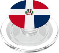 Patriotism Inspired Flag of The Dominican Republic PopSockets PopGrip para MagSafe